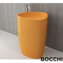 Bocchi Etna Mandalina Sarısı Monoblok Lavabo