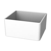 Bocchi Lavello 50 cm Parlak Beyaz Mutfak Evyesi