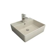 Bocchi Milano 50 cm Çanak Batarya Delikli Parlak Bisküvi Lavabo