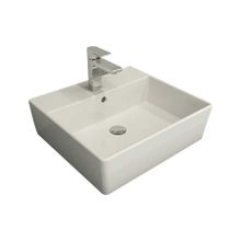 Bocchi Milano 50 cm Çanak Parlak Beyaz Lavabo