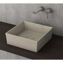 Bocchi Slim Line Kare 38X38 cm Mat Kaşmir Lavabo