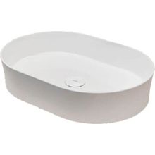 Bocchi Slim Line Oval 55X38 cm Mat Antrasit Lavabo