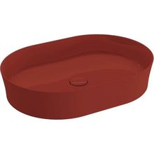 Bocchi Slim Line Oval 55X38 cm Parlak Kırmızı Lavabo