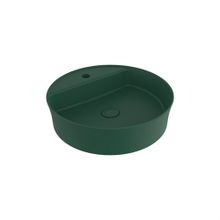 Bocchi Slim Line Yuvarlak 38 cm Mat Yeşil Lavabo