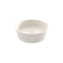 Bocchi Sottile Slim Line 60x38 cm Parlak Bisküvi Batarya Banklı Tezgah Üstü Dikdörtgen Lavabo