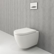 Bocchi Venezia Rimless Parlak Bisküvi Kanalsız Duvardan Asma Klozet