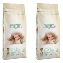 BonaCibo 2x2 kg Kuzu Etli Yetişkin Kedi Maması