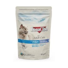 BonaCibo Balıklı Pouch 85 gr Kedi Konservesi