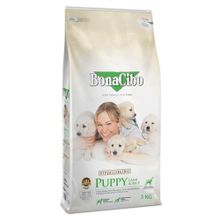 BonaCibo Puppy Lamb&Rice 3 kg Kuzu Etli ve Pirinçli Yavru Köpek Maması 3 KG