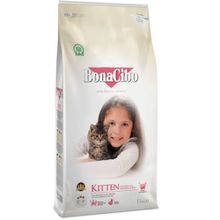 BonaCibo Tavuk Etli Hamsi ve Pirinç Eşliğinde 15 kg Yavru Kedi Maması