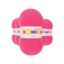 Bonbon 98319 Orkide Pembe 5 Adet Kristal El Örgü Lif İpi