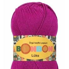Bonbon 98403 Fuşya Lüks Patik İpi Yünü