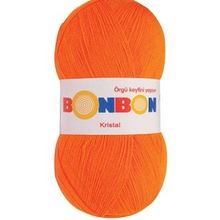Bonbon Kristal 98215 Turuncu Örgü İpi