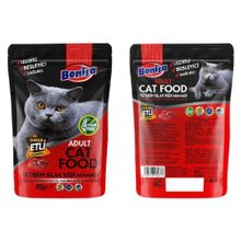 Bonisa 6x85 gr Dana Etli Yetişkin Islak Kedi Maması