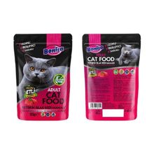 Bonisa Kuzu Etli 85x6 GR Yetişkin Islak Kedi Maması