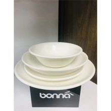 Bonna Gourmet Serisi 24 Parça Yemek Porselen Takımı