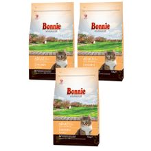 Bonnie Tavuklu 3x1,5 kg Yetişkin Kedi Maması