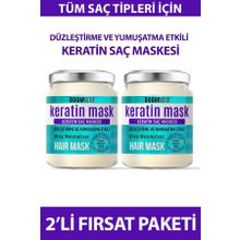 Boom Butter 2x190 ml Güçlendirici Onarıcı Keratin Saç Maskesi