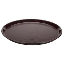 Bora 355 mm Plastik Yuvarlak Gastronomi Kaymaz Tepsi