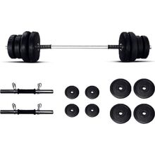 Borçin 30 kg Halter Dambıl Ağırlık Seti