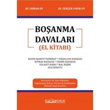 Boşanma Davaları El Kitabı Platon Hukuk
