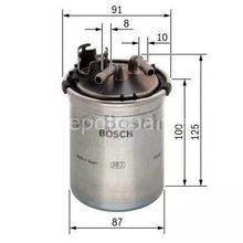 Bosch 0450906426 Polo IV 1.9 TDI Fabia II Cordaba III Yakıt Filtresi