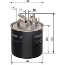 Bosch 0450906459 Yakıt Filtresi