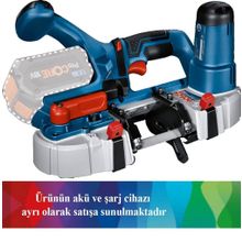 Bosch 06012A0400 GCB 18V-63 (Akü ve Şarj Yoktur) Akülü Bant Testere Makinesi