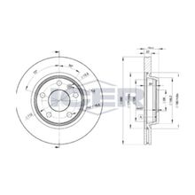 Bosch 0986478869 280 22-20 mm Hava Kanallı Kaplamalı Yüksek Karbon Alaşımlı 8E0615301P Ön Fren Diski