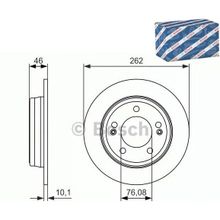 Bosch 0986479052 Arka Fren Aynası