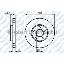 Bosch 0986479069 Ön Fren Aynası