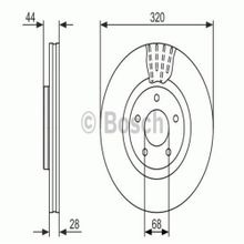 Bosch 0986479679 Ön Fren Aynası