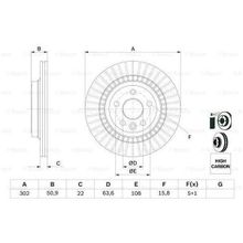 Bosch 0986479713 Arka Fren Aynası