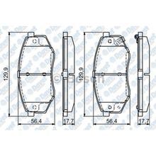 Bosch 0986494692 Ön Fren Balatası