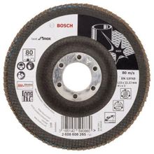 Bosch 115 mm 80 Kum Best Serisi Inox Flap Disk