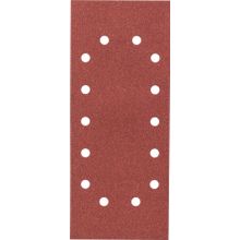 Bosch 115x280 mm 120 Kum 14 Delik 10'lu Titreşimli Zımpara Kağıdı