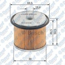 Bosch 1457429657 Clio II KNG MGN Trafic LGN I 60 75 Yakıt Filtresi