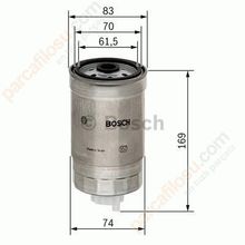 Bosch 1457434105 Mazot Filtresi