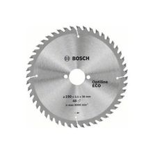 Bosch 190x30 mm 48 Diş Optiline Eco Wood Daire Testere Bıçağı