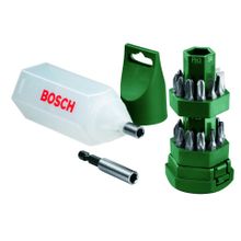 Bosch 25 Parça Beyaz Fonksiyonlu Kutulu Vidalama Seti