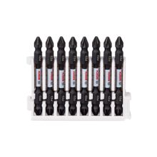Bosch 2608522338 Impact PZ2 65 mm Çift Taraflı 8'li Bits Uç Seti