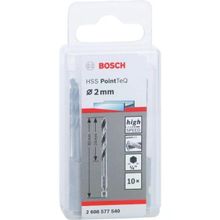 Bosch 2608577540 Pointeq 2 mm 1/4 Metal 10'lu Matkap Ucu