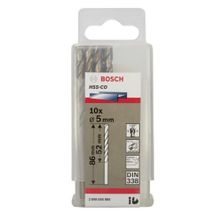 Bosch 2608585885 HSS 5 mm 10'lu Kobaltlı Matkap Ucu