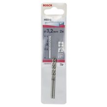 Bosch 2608585912 HSS-G 3,2 mm 2'li Taşlanmış Metal Matkap Ucu