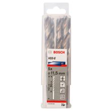 Bosch 2608595080 HSS-G 11.5x142 mm 5'li Matkap Ucu