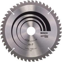 Bosch 2608640432 Optiline 216x30 mm 48 Diş Ahşap İçin Daire Testere Bıçağı
