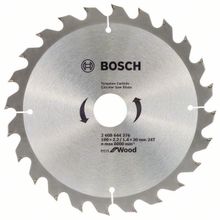 Bosch 2608644613 10'lu Paket Optiline Eco 190x30 mm 24 Diş Daire Testere Bıçağı