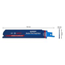 Bosch 2608900373 Expert S 955 HHM Metal İçin 150 mm Panter 1'li Testere