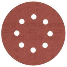 Bosch 2609256a27 125 mm 240 Kum 5'li Zımpara Kağıdı