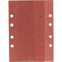 Bosch 2609256B00 10'lu Set 93 x 230 mm 60/120/180 Kum 8 Delik Zımpara Kağıdı